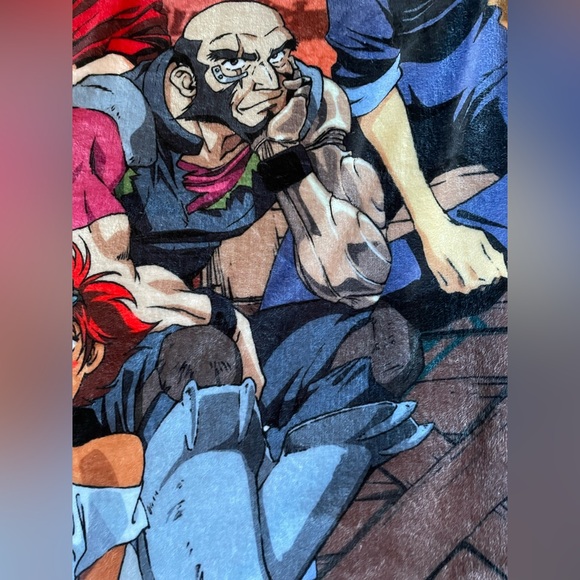 Cowboy Bebop Group CB Sessions Lightweight Ultra Soft Vibrant Throw 42”X60” EUC